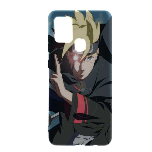 Coque Galaxy a21s Souple Boruto Jougan