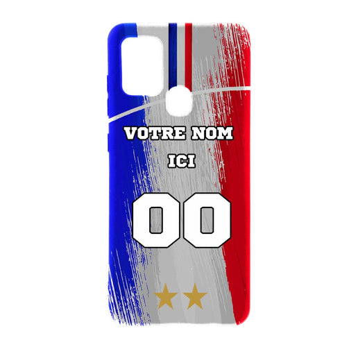 Coque Foot Equipe de France pour Samsung A21s à personnaliser