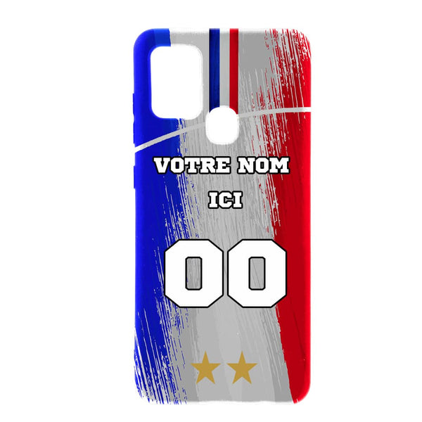 Coque Foot Equipe de France pour Samsung A21s à personnaliser