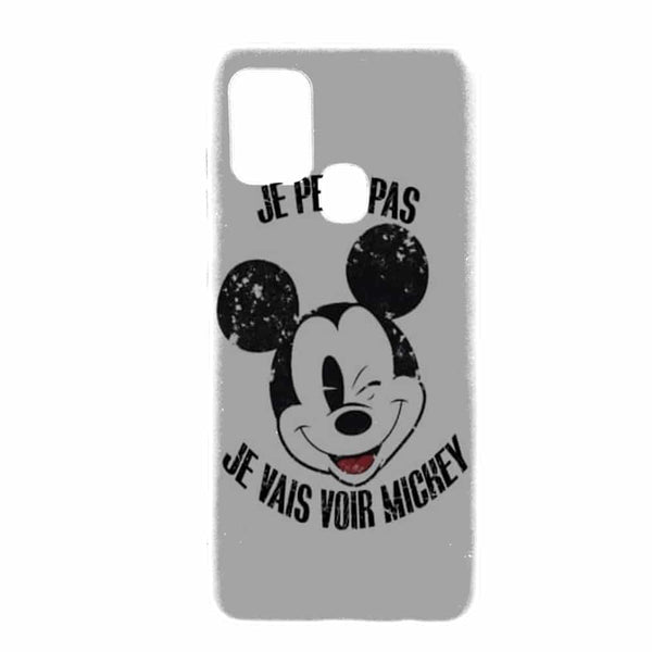Coque Je peux pas je vais voir mickey Samsung A21s