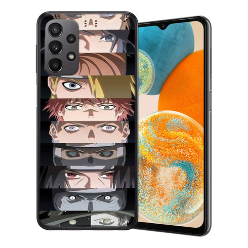 Coque pour Samsung A23 5G Akatsuki Eye | Etui antichoc Collection Naruto | Housse Silicone Souple