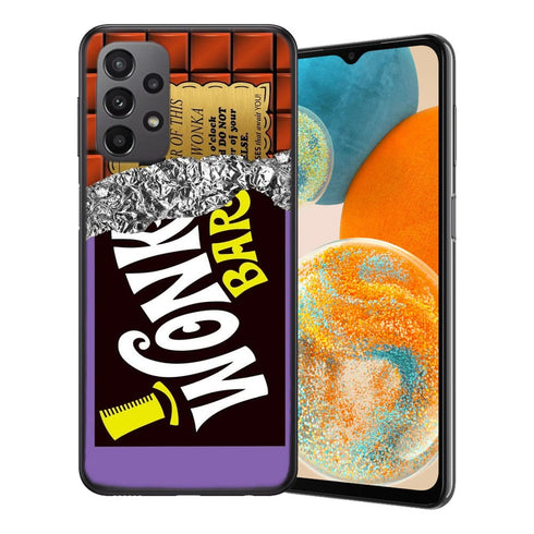 Coque Samsung Galaxy A23 5G Billet dor de Wonka au chocolat