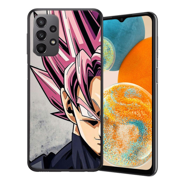Coque pour Samsung A23 5G Black Sangoku | Housse Silicone, Etui antichoc, Motif Dragon Ball z