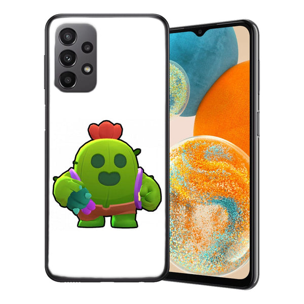 Coque pour Samsung Galaxy A23 Brawl Stars Spike Cactus