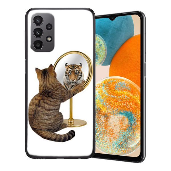 Coque Samsung Galaxy A23 5G Chat Tigre