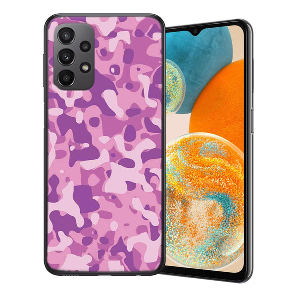 Coque Samsung Galaxy A23 5G Camo Rose Army