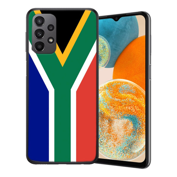 Coque Samsung Galaxy A23 5G Afrique du Sud | Housse pour portable, Etui antichoc, Motif drapeau Sud africain