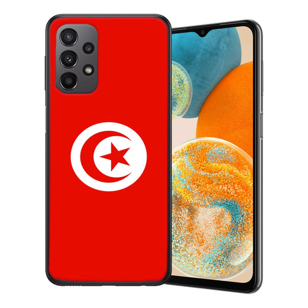 Coque Samsung Galaxy A23 5G Tunisie | Housse en silicone motif Tunisien