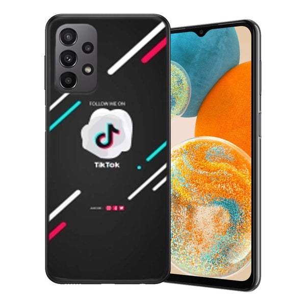 Coque Samsung A23 Follow me on Tik Tok