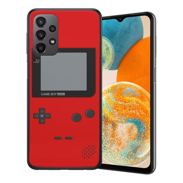 Coque Samsung Galaxy A23 Game Boy Rouge