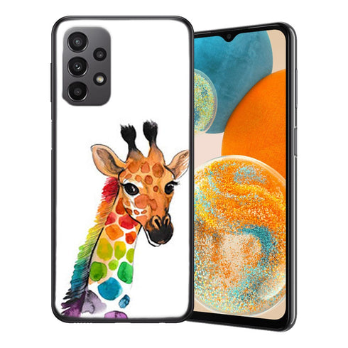 Coque Samsung Galaxy A23 5G Girafe Mulicouleurs