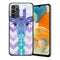 Coque Samsung Galaxy A23 5G Glitter Girafe Bleu