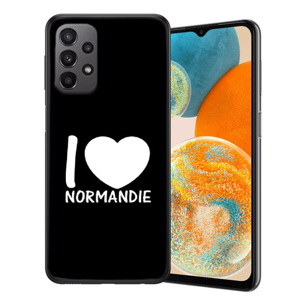 Coque Samsung A23 I Love Normandie