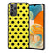 Coque Samsung Galaxy A23 5G Jaune à Pois Noirs