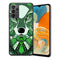Coque Samsung Galaxy A23 5G Loup Vert Azteque