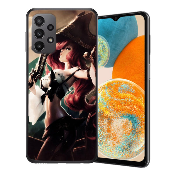 Coque Samsung Galaxy A23 5G Manga Girl Pirate