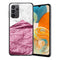 Coque Samsung Galaxy A23 5G Marbre or rose magenta
