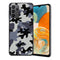 Coque Samsung Galaxy A23 5G Motif de camouflage noir