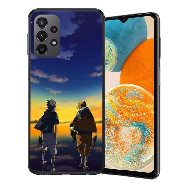 Coque Samsung Galaxy A23 5G Naruto & Sasuke Ciel Etoilé