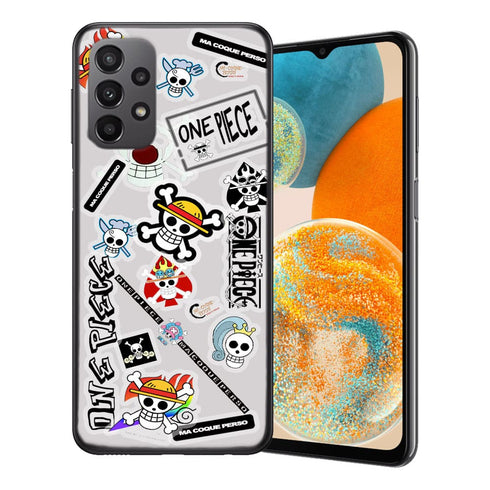 Coque Samsung Galaxy A23 5G One Piece Logo Patchwork