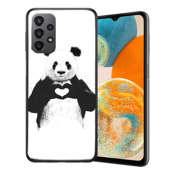 Coque Samsung Galaxy A23 5G Panda Love