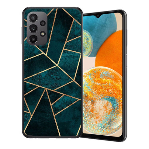 Coque Samsung Galaxy A23 5G Pierre turquoise profonde