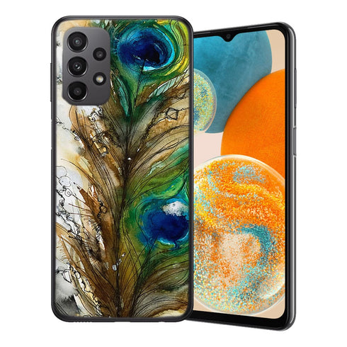 Coque Samsung Galaxy A23 5G Plume de Paon