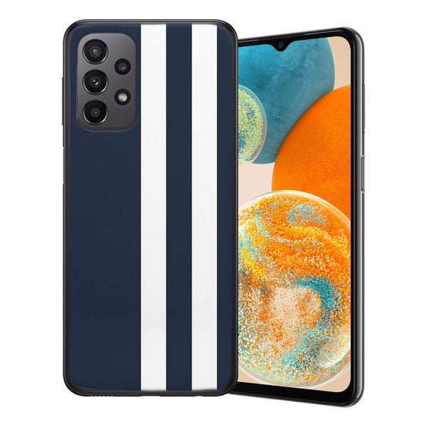 Coque Samsung Galaxy A23 5G Racing Bleu