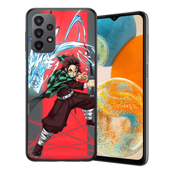 Coque Samsung Galaxy A23 5G Tanjiro Dragon Phone