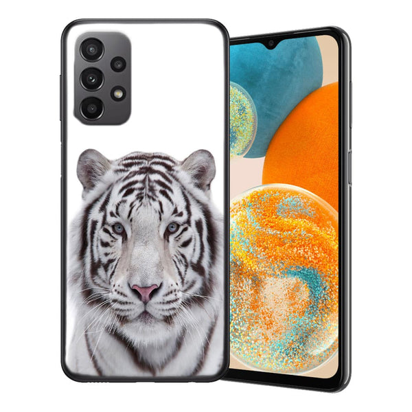 Coque Samsung Galaxy A23 5G Tigre Blanc