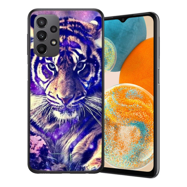 Coque Samsung Galaxy A23 5G Tigre Bleu de Russie