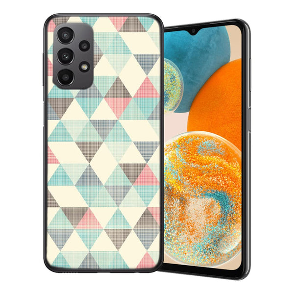 Coque Samsung Galaxy A23 5G Triangles Vintage