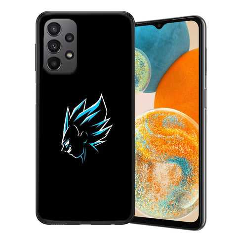 Coque telephone Samsung Galaxy A23 5G Vegeta Blue | Housse Bleu Silicone, Etui Manga dragon ball super z