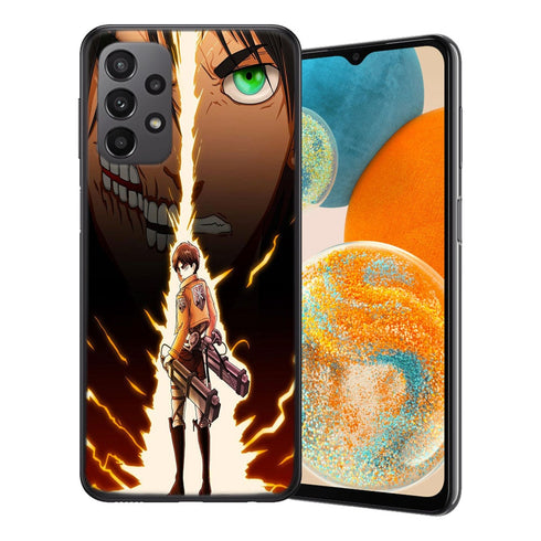 Coque pour Samsung A23 5G Attaque des Titans | Housse Silicone | Etui antichoc Anime Manga