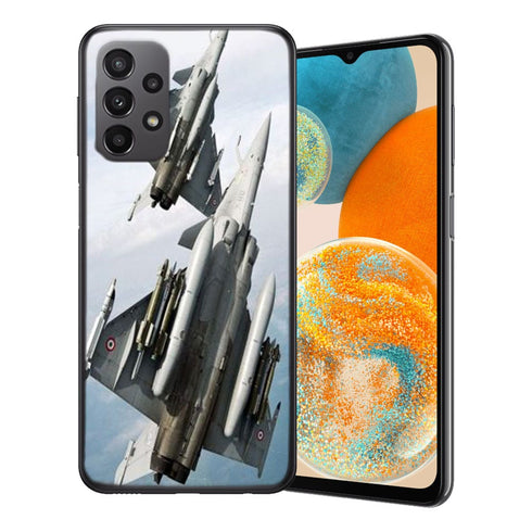 Coque Samsung Galaxy A23 Avion rafale en vol