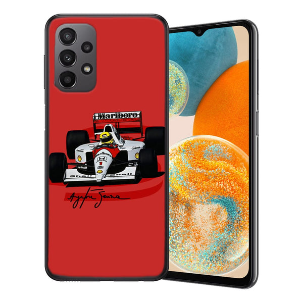 Coque Telephone Samsung A23 originale Ayrton Senna Formule 1 King