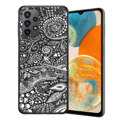 Coque Samsung Galaxy A23 5G Aztec bw handmade
