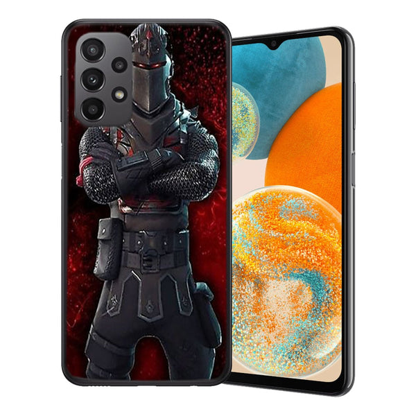 Coque Telephone Samsung Galaxy A23 Chevalier noir Fortnite