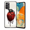 Coque Samsung A23 Coeur Explosif Gothique Romantique
