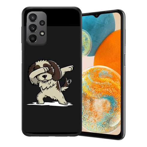 Coque Samsung Galaxy A23 5G Dog shih tzu dabbing