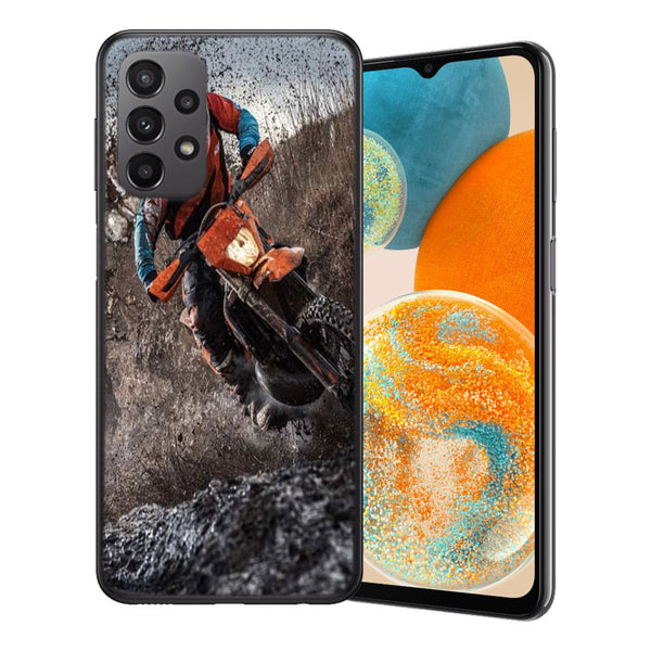 Coque Samsung Galaxy A23 Enduro moto circuit