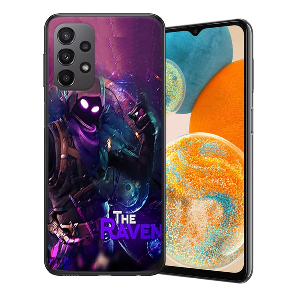 Coque Telephone Samsung Galaxy A23 Fortnite The Raven