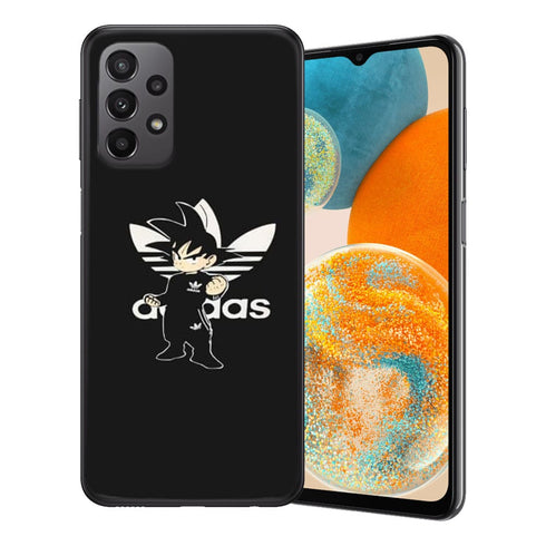 Coque Samsung Galaxy A23 5G Goku Bad guy Adidas Jogging