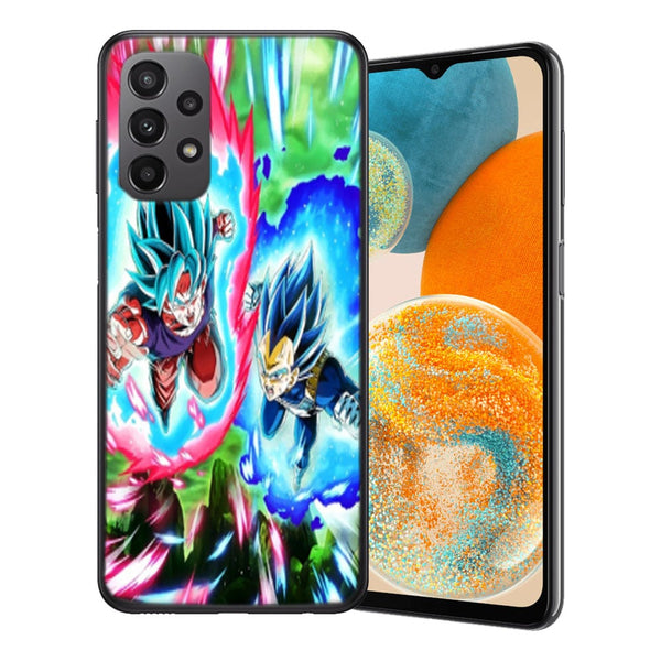 Coque Samsung Galaxy A23 5G Goku Blue Kaioken