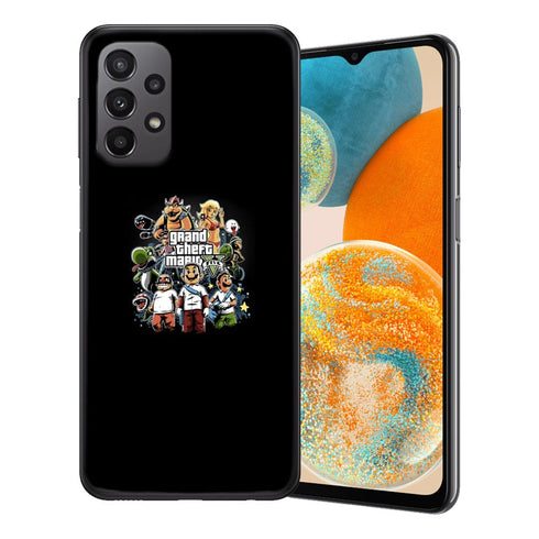 Coque Telephone Samsung Galaxy A23 Grand Theft Mario