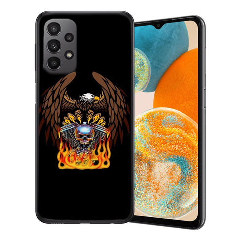 Coque Samsung Galaxy A23 Harley Davidson Skull engine