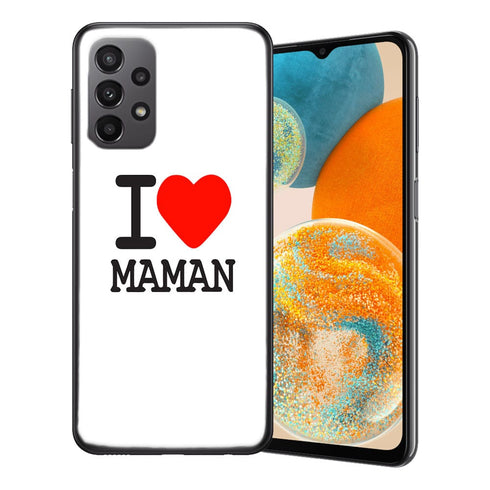 Coque de smartphone Samsung A23 I Love Maman