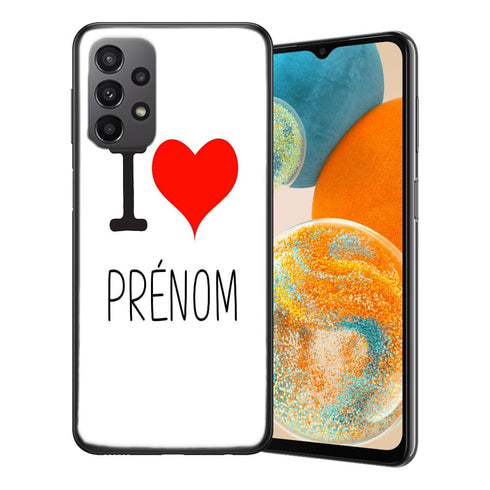 Coque A23 I Love Personnalisable