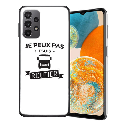 Coque Samsung A23 Je peux pas je suis routier