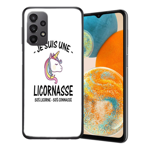 Coque Samsung A23 Je suis une Licornasse